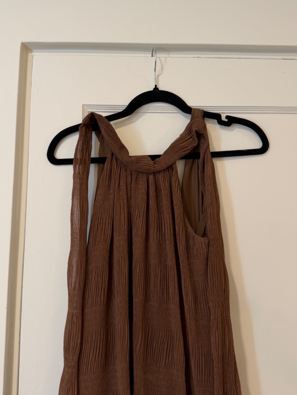 House of Harlow 1960 Brown Halter Midi Dress - Picture 4 of 10